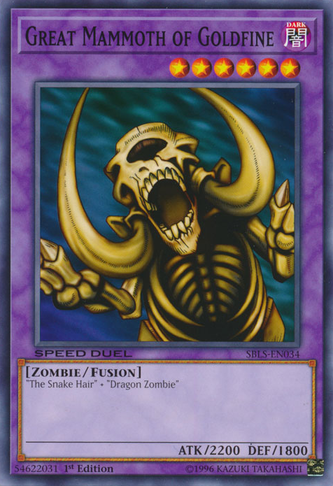 Great Mammoth of Goldfine [SBLS-EN034] Common | Good Games Adelaide SA