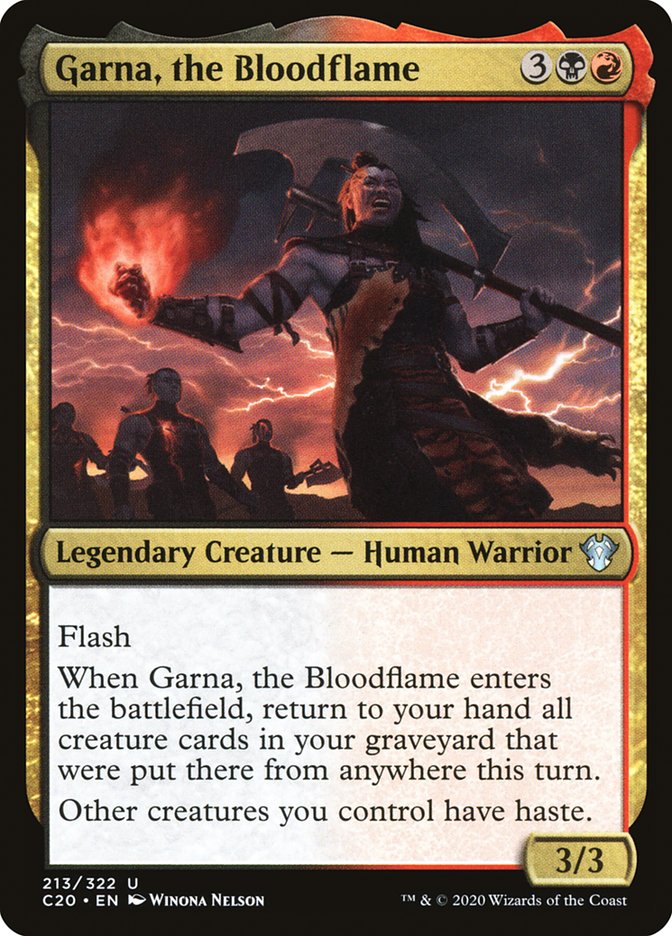 Garna, the Bloodflame [Commander 2020] | Good Games Adelaide SA