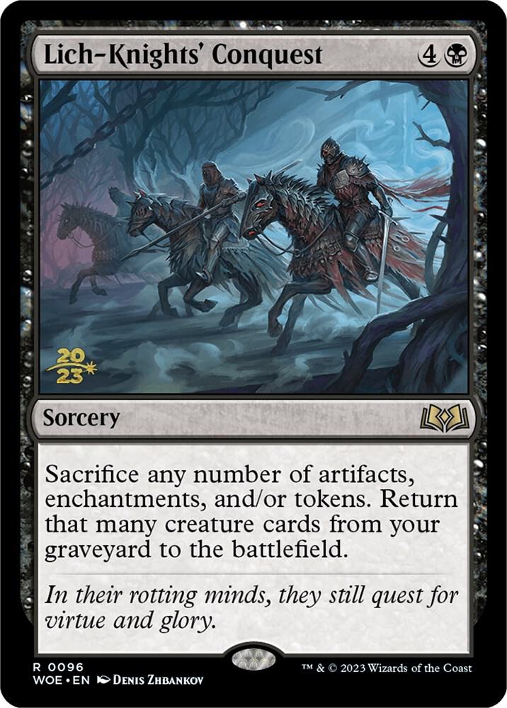Lich Knights Conquest 96 (Prerelease Cards)  - Foil | Good Games Adelaide SA