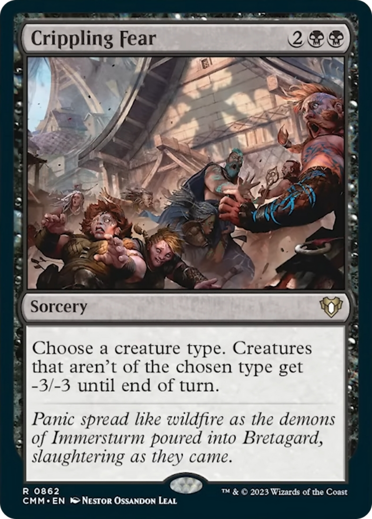 Crippling Fear [Commander Masters] | Good Games Adelaide SA