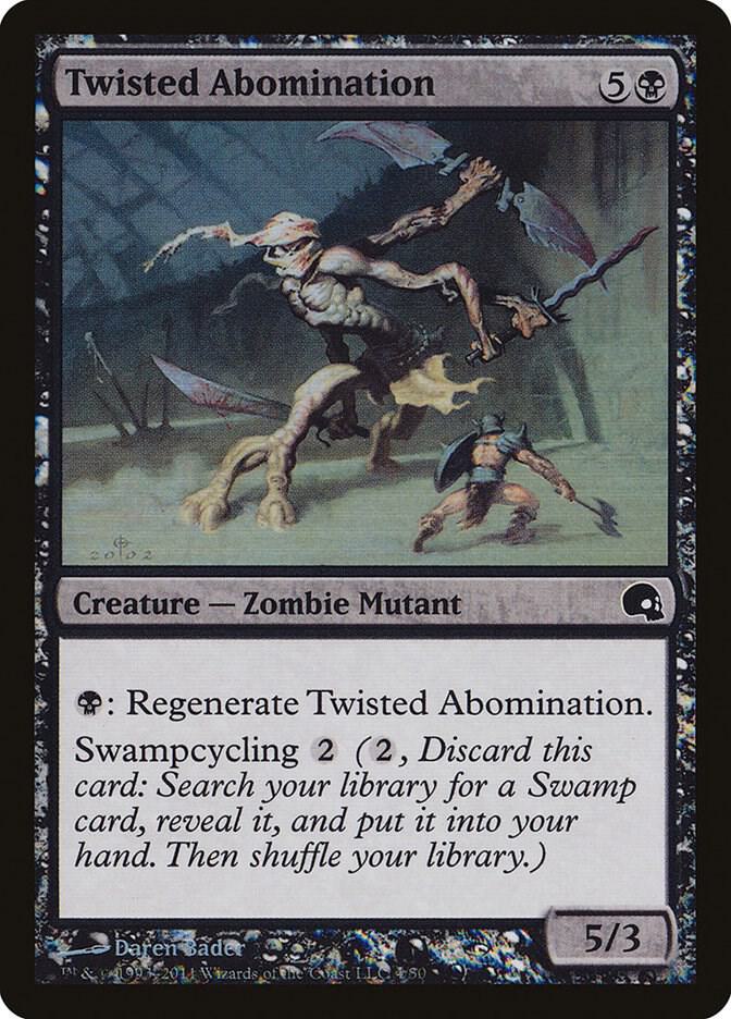 Twisted Abomination 4 (Premium Deck Series: Graveborn)  - Foil | Good Games Adelaide SA