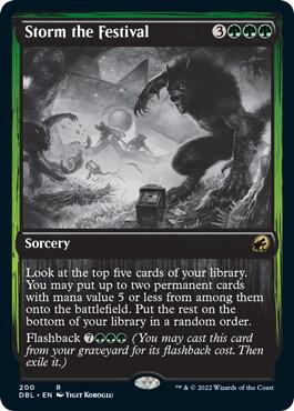 Storm the Festival 200 (Innistrad: Double Feature)  - Foil | Good Games Adelaide SA
