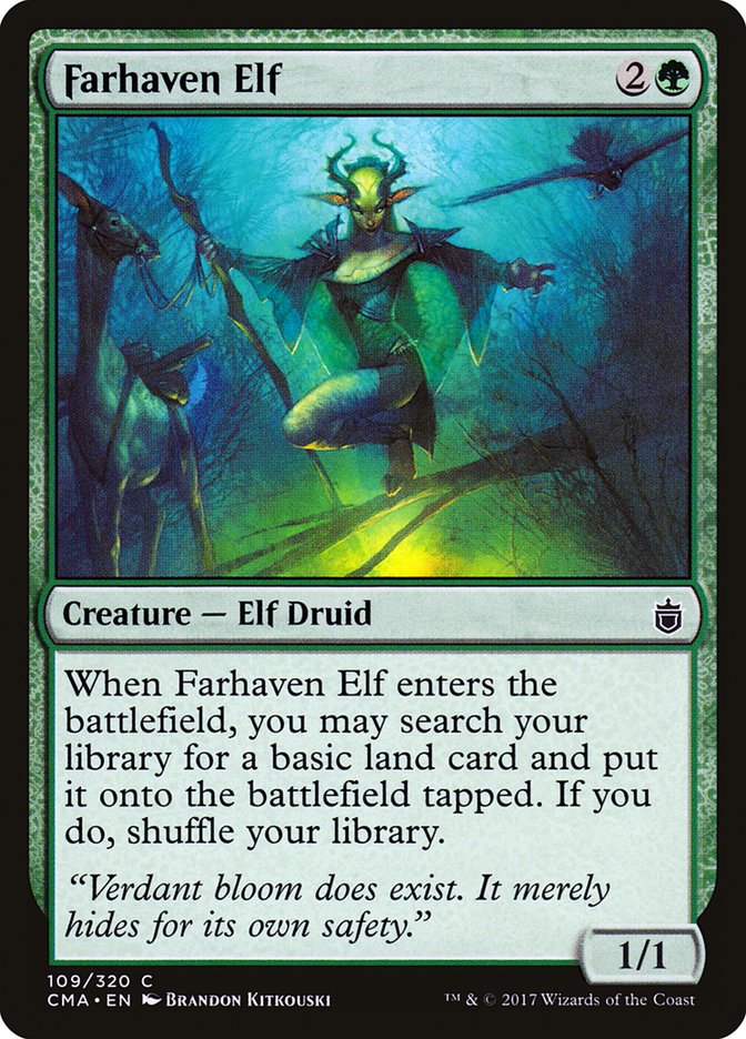 Farhaven Elf [Commander Anthology] | Good Games Adelaide SA