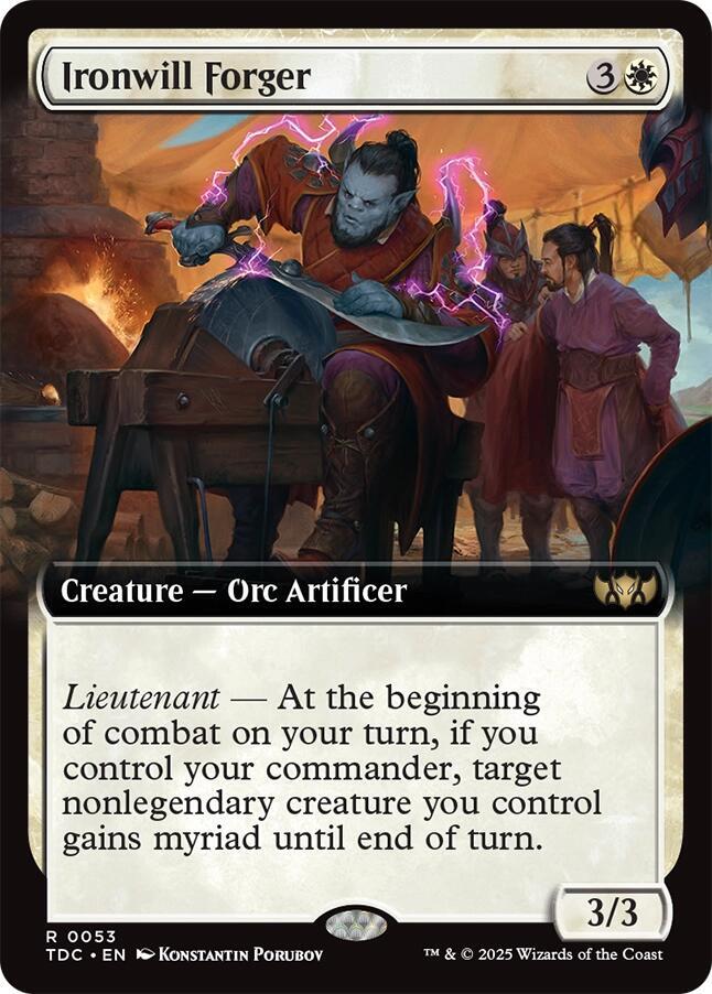 Ironwill Forger 53 (Commander: Tarkir: Dragonstorm)  | Good Games Adelaide SA