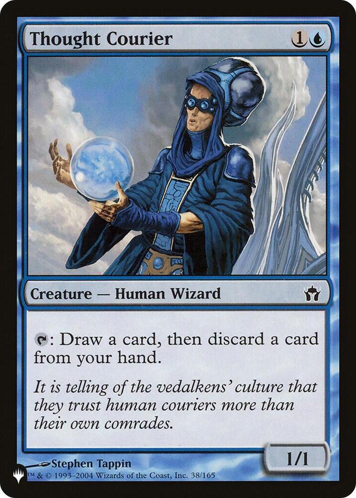 Thought Courier 38/165 (The List Reprints)  | Good Games Adelaide SA
