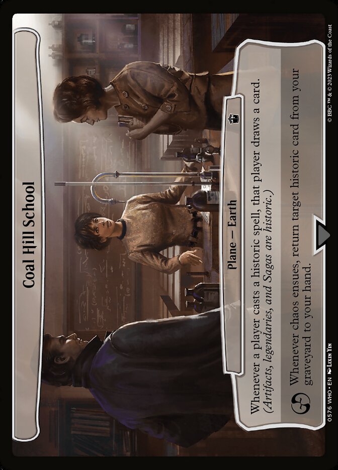 Coal Hill School 576 (Planechase: Universes Beyond: Doctor Who)  | Good Games Adelaide SA
