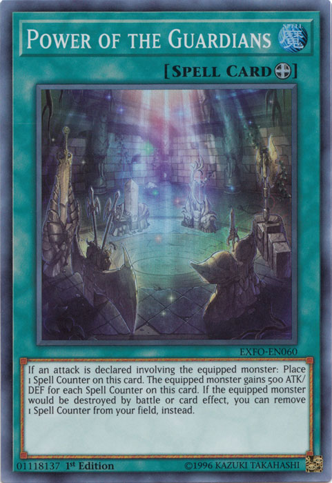 Power of the Guardians [EXFO-EN060] Super Rare | Good Games Adelaide SA
