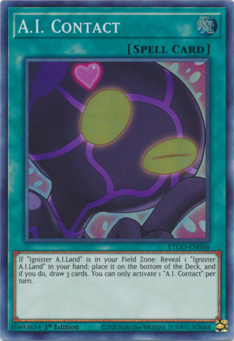 A.I. Contact [ETCO-EN056] Super Rare | Good Games Adelaide SA