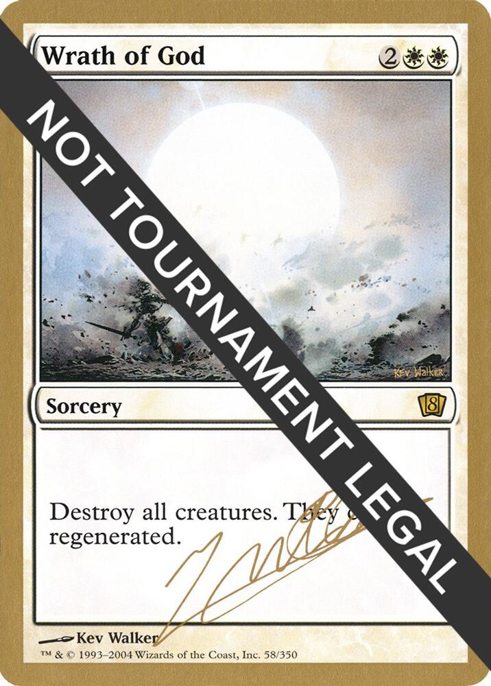 Wrath of God 2004 Julien Nuijten 8ED  (World Championship Decks)  | Good Games Adelaide SA