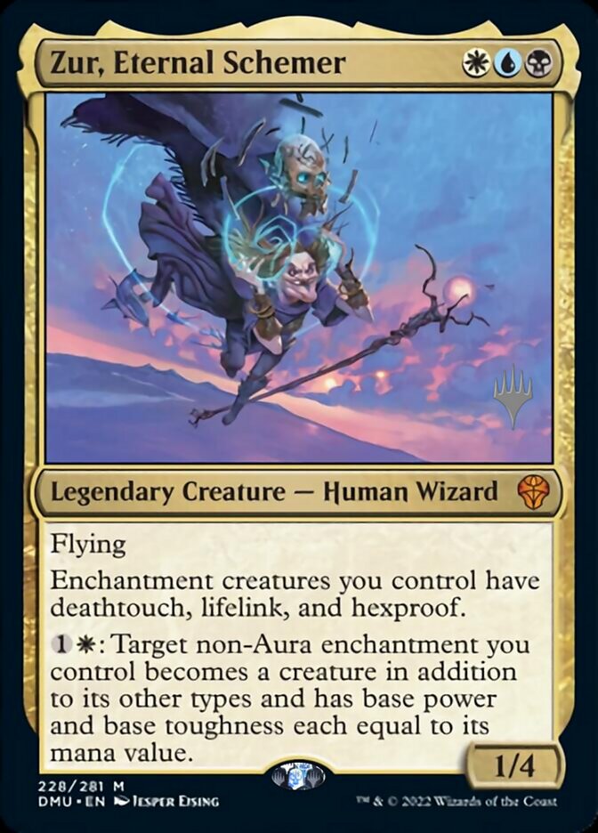 Zur, Eternal Schemer (Promo Pack) [Dominaria United Promos] | Good Games Adelaide SA