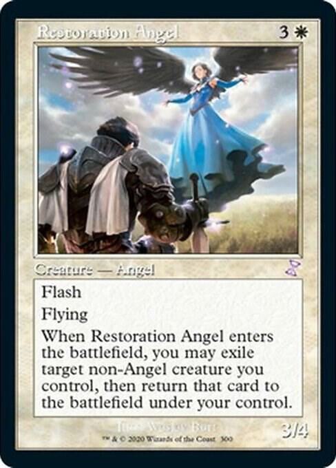 Restoration Angel 300 (Time Spiral: Remastered)  - Foil | Good Games Adelaide SA