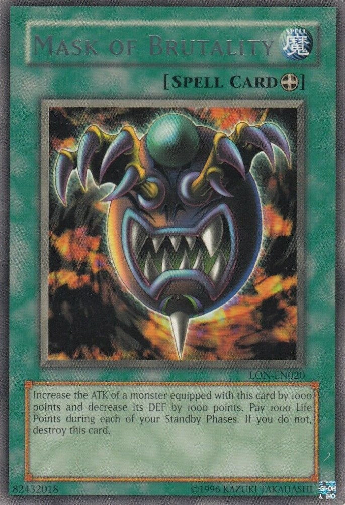Mask of Brutality [LON-EN020] Rare | Good Games Adelaide SA