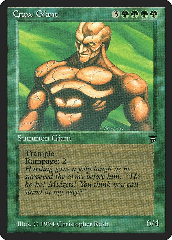 Craw Giant  (Legends)  | Good Games Adelaide SA
