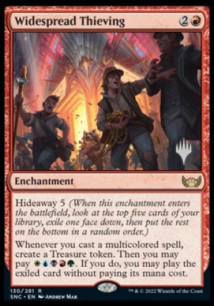 Widespread Thieving (Promo Pack) [Streets of New Capenna Promos] | Good Games Adelaide SA