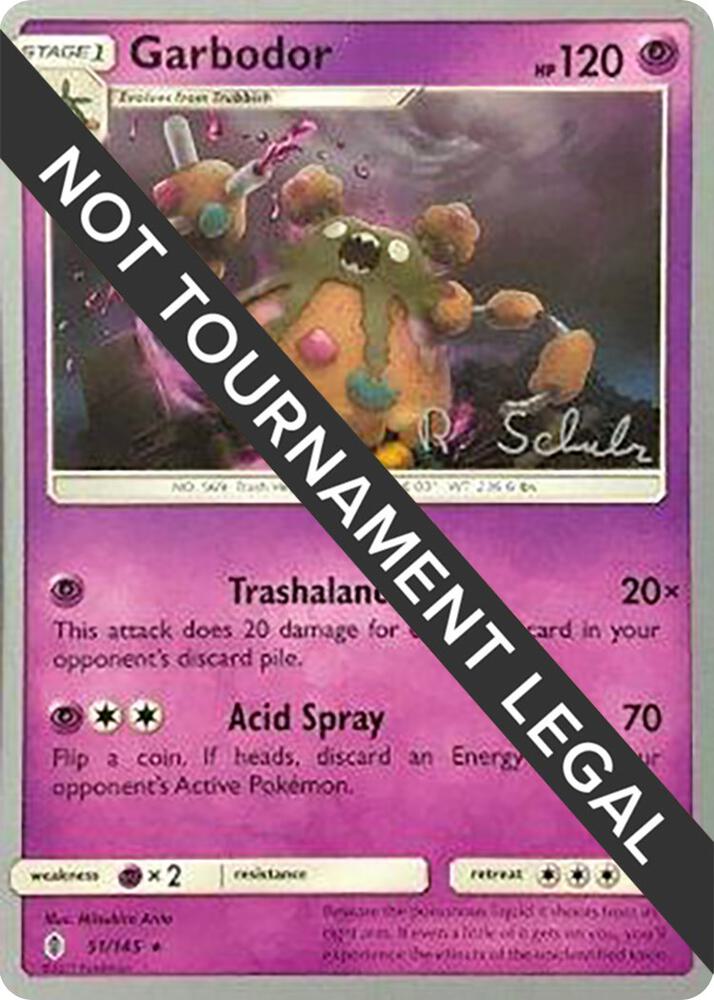 Garbodor 51 2018 Robin Schulz 51/145 (World Championship Decks)  | Good Games Adelaide SA