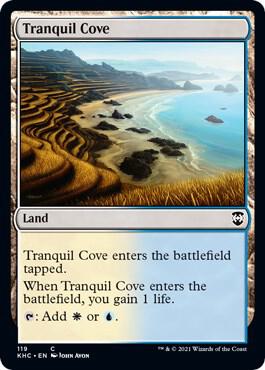 Tranquil Cove 119 (Commander: Kaldheim)  | Good Games Adelaide SA