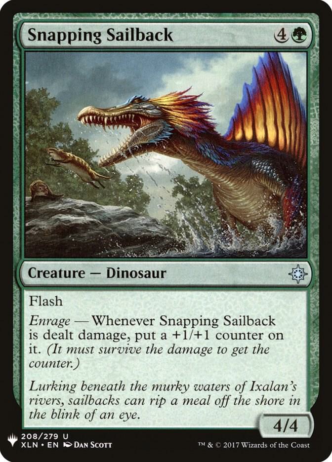 Snapping Sailback 208 (The List Reprints)  | Good Games Adelaide SA