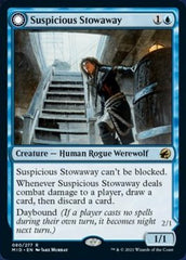 Suspicious Stowaway // Seafaring Werewolf [Innistrad: Midnight Hunt] | Good Games Adelaide SA