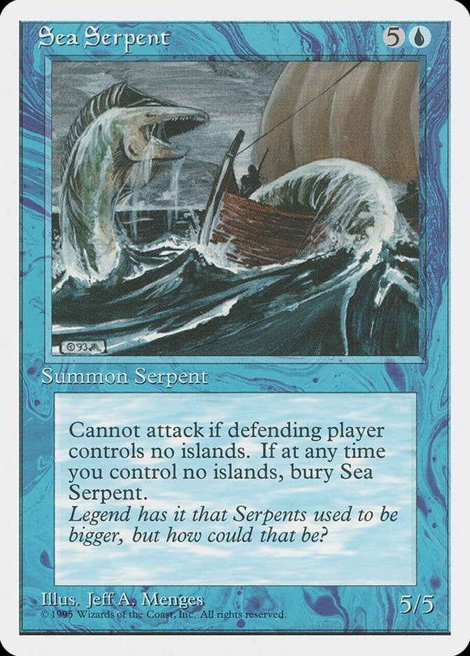Sea Serpent [Fourth Edition] | Good Games Adelaide SA