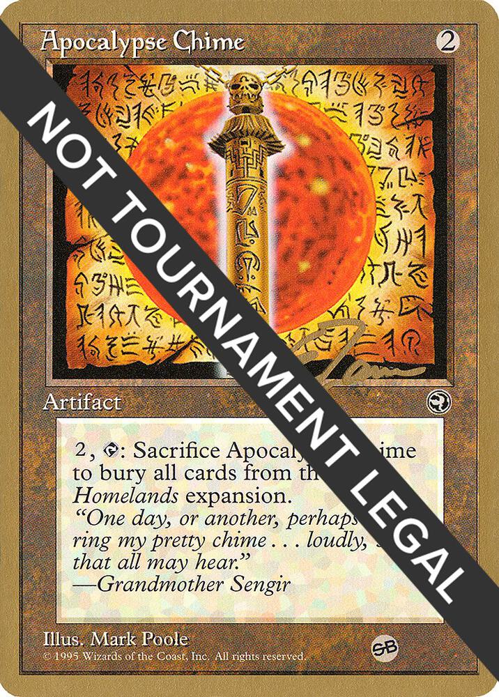 Apocalypse Chime 1996 Eric Tam HML SB et101sb/308 (World Championship Decks)  | Good Games Adelaide SA
