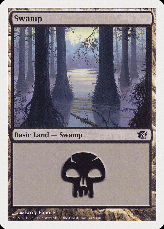 Swamp (342) [Eighth Edition] | Good Games Adelaide SA
