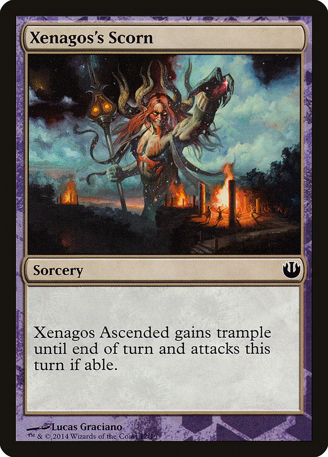 Xenagos's Scorn 12 (Hero's Path Promos)  | Good Games Adelaide SA