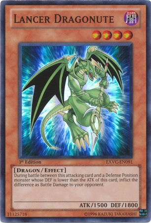Lancer Dragonute [EXVC-EN091] Super Rare | Good Games Adelaide SA