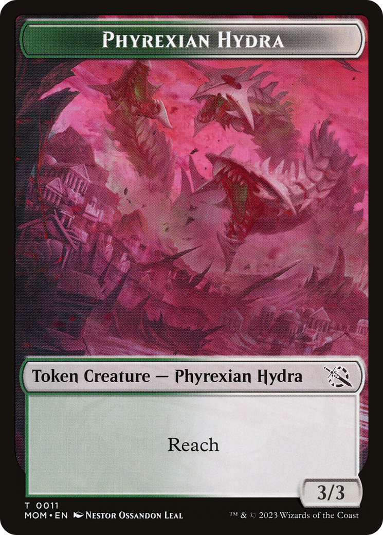Phyrexian Myr // Phyrexian Hydra (11) Double-Sided Token [March of the Machine Tokens] | Good Games Adelaide SA