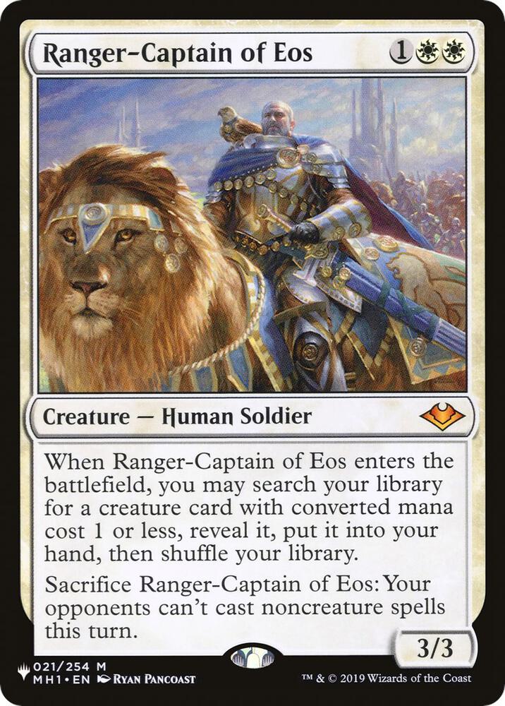 Ranger Captain of Eos 021/254 (The List Reprints)  | Good Games Adelaide SA