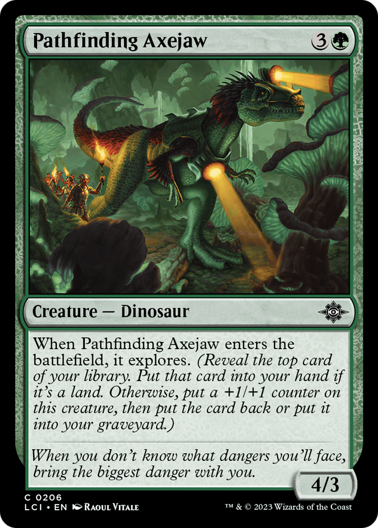 Pathfinding Axejaw [The Lost Caverns of Ixalan] | Good Games Adelaide SA