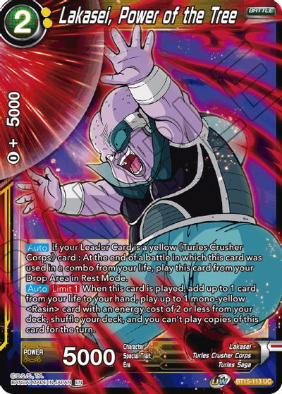 Lakasei, Power of the Tree [BT15-113] | Good Games Adelaide SA