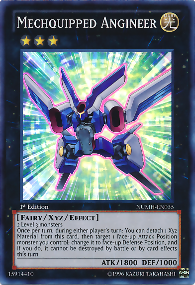 Mechquipped Angineer [NUMH-EN035] Super Rare | Good Games Adelaide SA