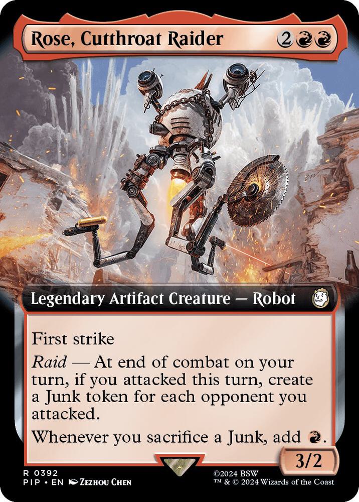 Rose, Cutthroat Raider 392 (Universes Beyond: Fallout)  | Good Games Adelaide SA