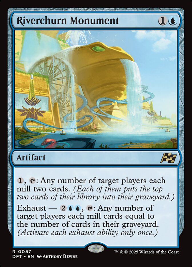 Riverchurn Monument 57 (Aetherdrift)  - Foil | Good Games Adelaide SA