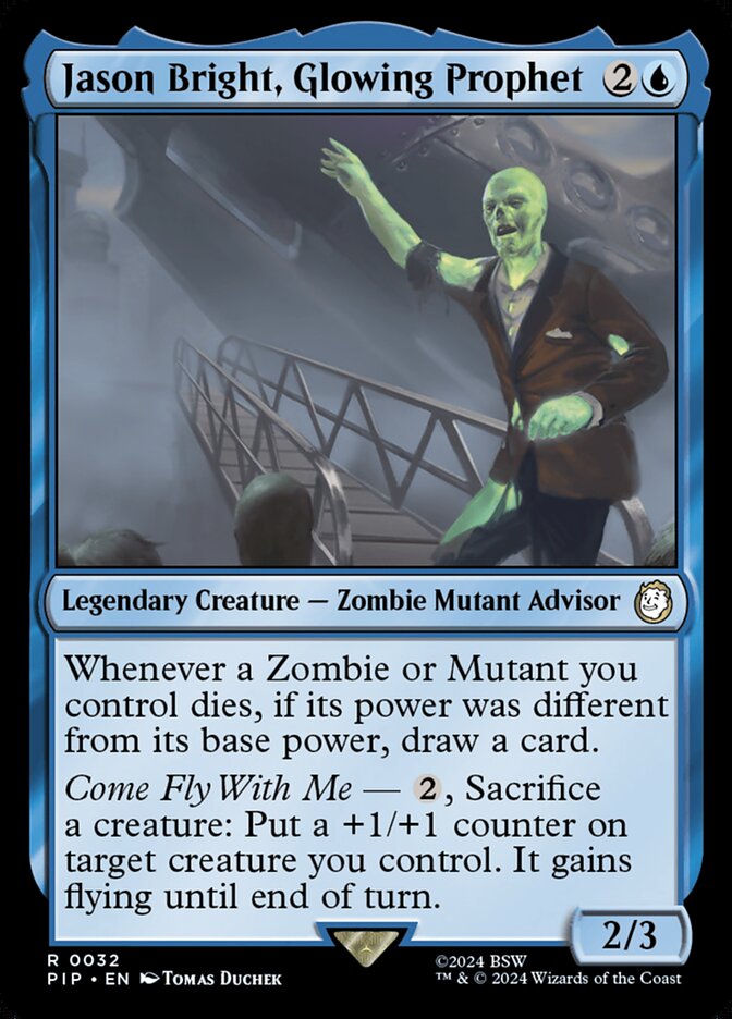 Jason Bright Glowing Prophet 32 (Universes Beyond: Fallout)  - Foil | Good Games Adelaide SA