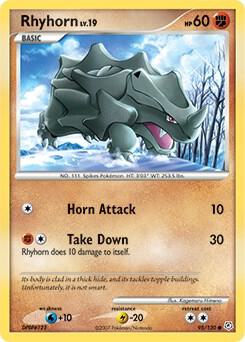 Rhyhorn 95/130 (Diamond and Pearl)  | Good Games Adelaide SA
