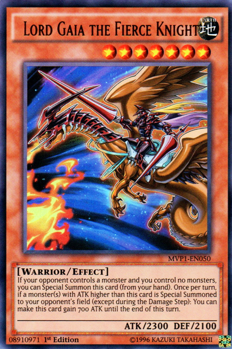 Lord Gaia the Fierce Knight [MVP1-EN050] Ultra Rare | Good Games Adelaide SA