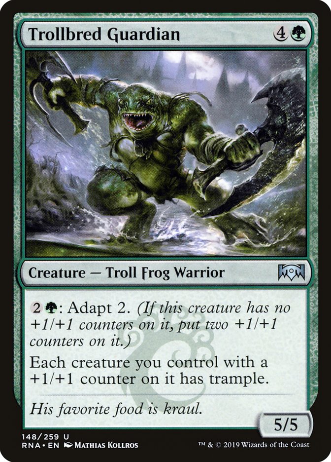 Trollbred Guardian 148 (Ravnica Allegiance)  | Good Games Adelaide SA