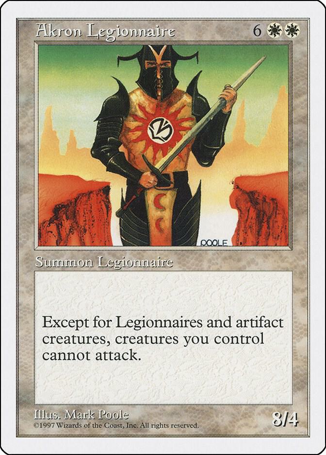 Akron Legionnaire  (Fifth Edition)  | Good Games Adelaide SA