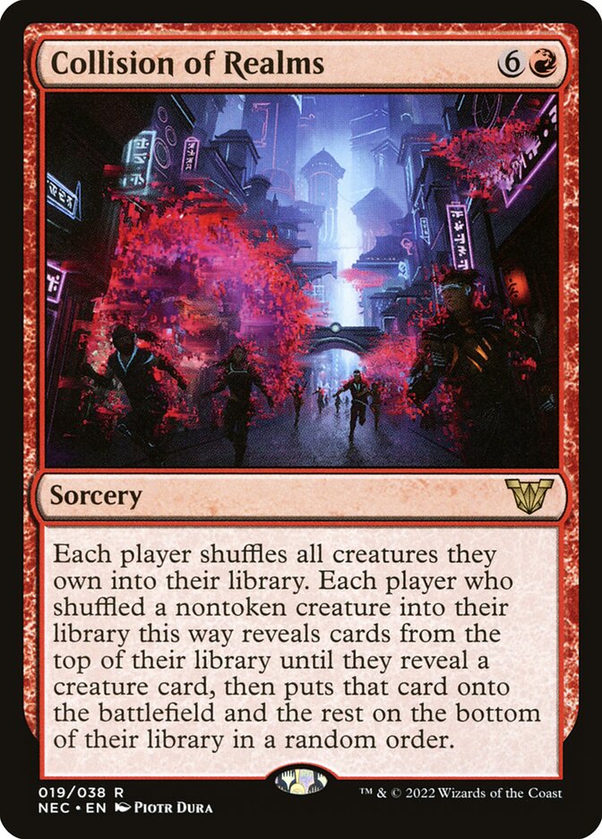 Collision of Realms 19 (Commander: Kamigawa: Neon Dynasty)  | Good Games Adelaide SA