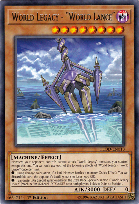 World Legacy - "World Lance" [FLOD-EN018] Rare | Good Games Adelaide SA