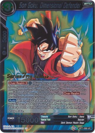Son Goku, Dimensional Defender (Assault of the Saiyans) [BT7-099_PR] | Good Games Adelaide SA