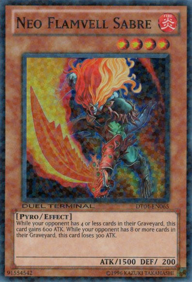 Neo Flamvell Sabre [DT04-EN065] Super Rare | Good Games Adelaide SA
