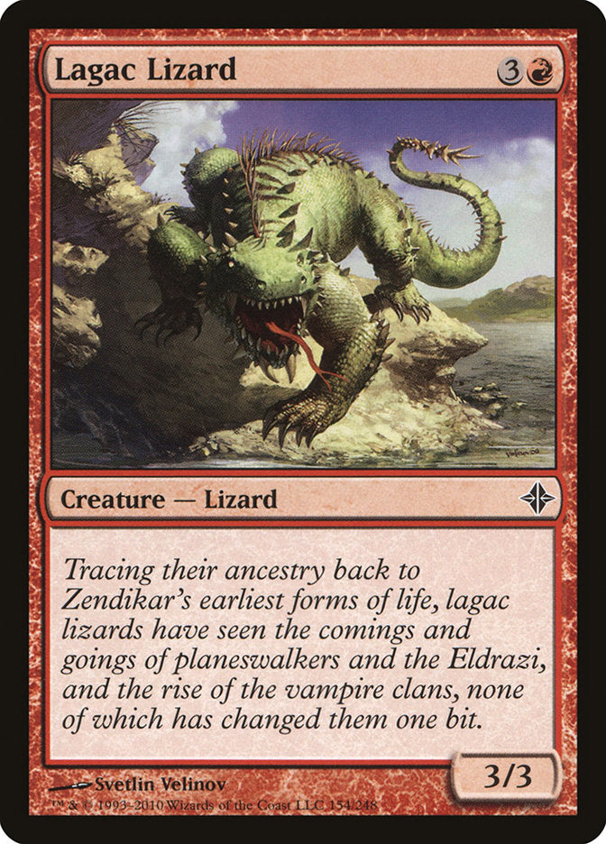 Lagac Lizard 154 (Rise of the Eldrazi)  | Good Games Adelaide SA