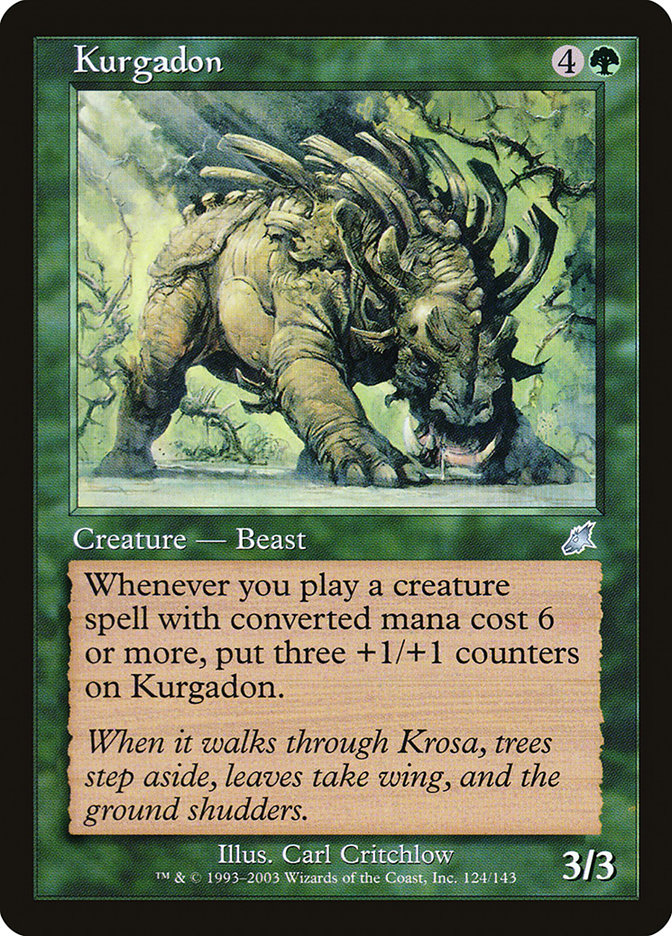 Kurgadon 124 (Scourge)  - Foil | Good Games Adelaide SA
