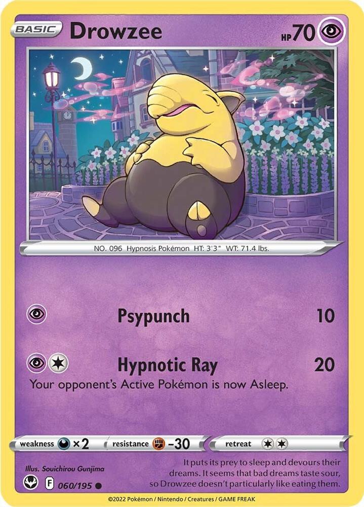 Drowzee 060/195 (SWSH12: Silver Tempest)  | Good Games Adelaide SA
