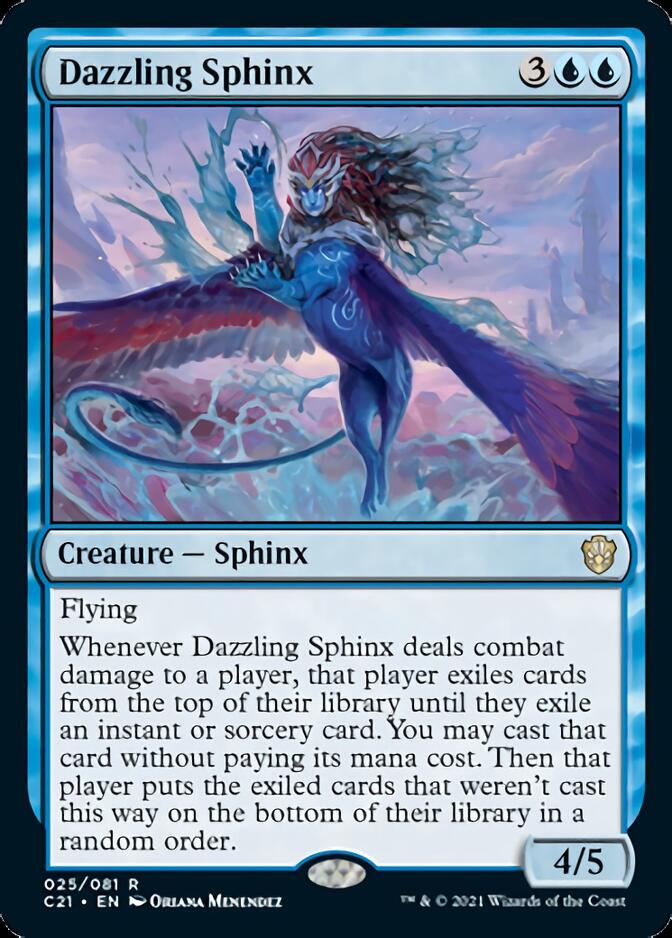 Dazzling Sphinx [Commander 2021] | Good Games Adelaide SA