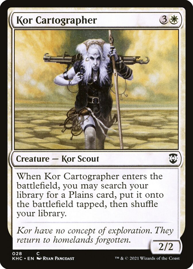 Kor Cartographer 28 (Commander: Kaldheim)  | Good Games Adelaide SA
