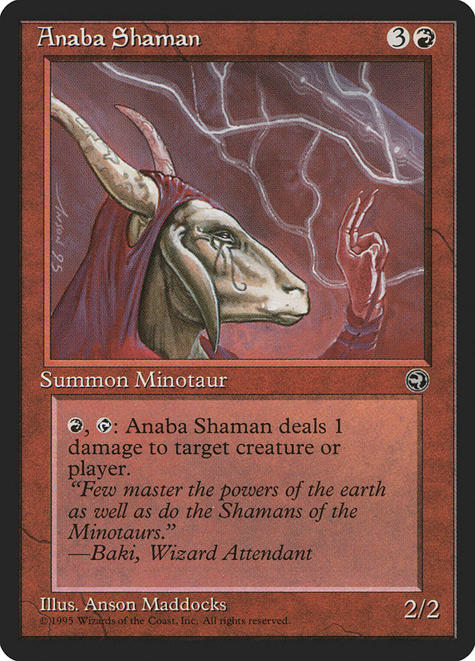 Anaba Shaman (Baki Flavor Text) [Homelands] | Good Games Adelaide SA