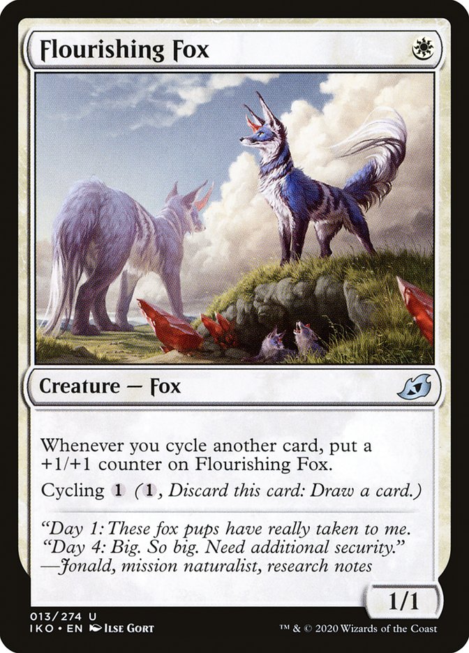 Flourishing Fox 13 (Ikoria: Lair of Behemoths)  - Foil | Good Games Adelaide SA